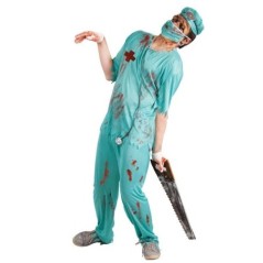Disfraz cirujano zombie hombre tallas 8434077804773 80477