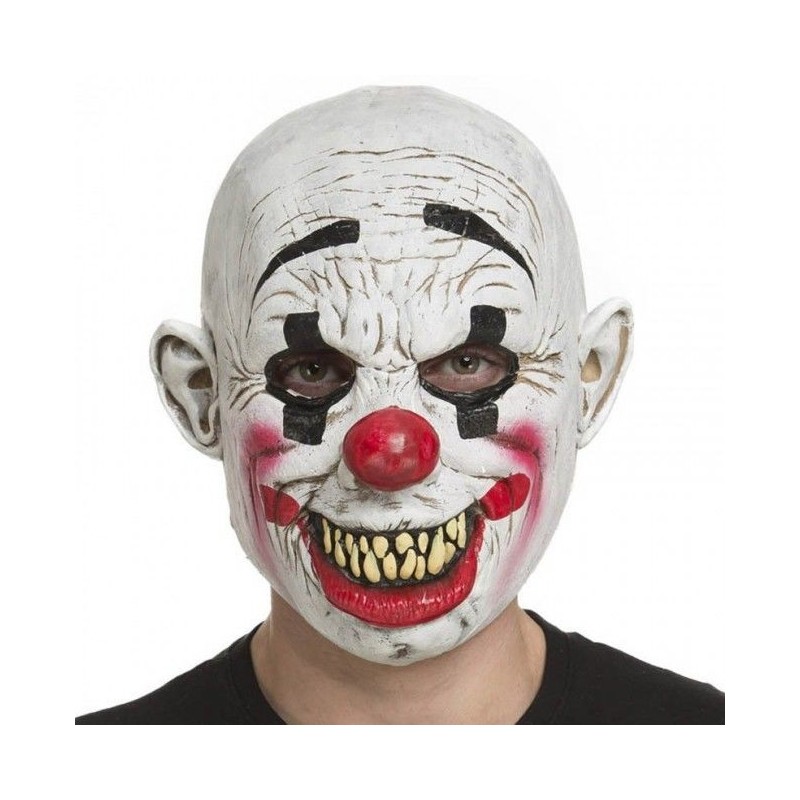 Mascara payaso diabolico terror halloween