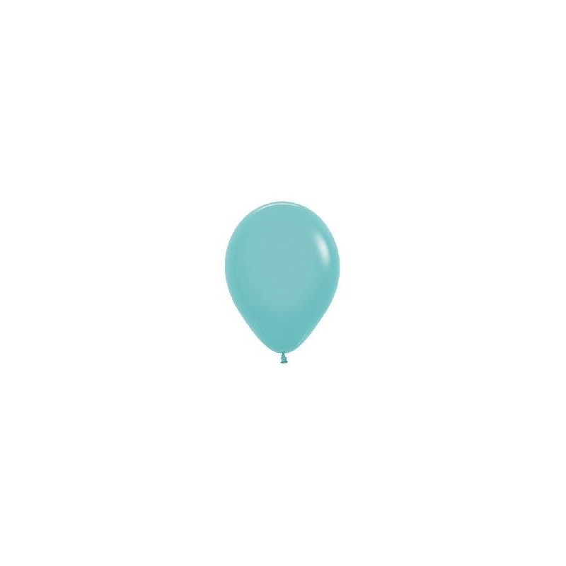 Globo aguamarina serpentex 100 unidades r5 125 cm