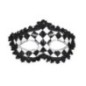 Mascara pierrot ajedred veneciana fiest