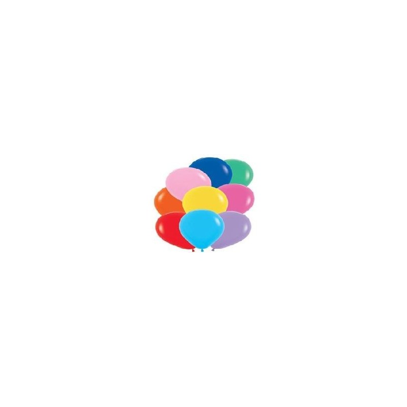 Globos R5 sempretex colores surtidos 100 uds de 12,5 cm