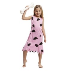 Disfraz troglodita rosa niña talla 10 a 12 años pebbles 8435408235174 203517