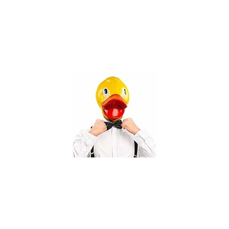 Mascara pato de latex cabeza entera