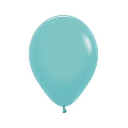 Globo Sempertex aguamarina 30 cm 12" 50 unidades 7703340124049 R12 037