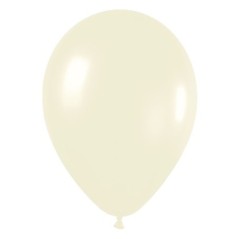 Globo Sempertex R12 30 cm Satin Marfil 50 uds 7703340237268 R12 473