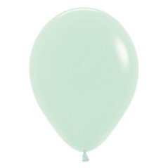 Globo Sempertex R12 30 cm Verde pastel 12 uds 7703340155180 R12 630 12
