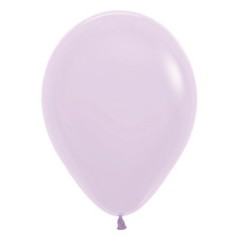 Globo Sempertex R12 30 cm Lila pastel 12 uds 7703340155340 R12 650 12