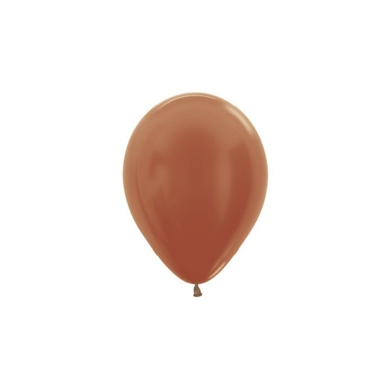 Globo Metal Cobre R5 12,5 cm 100 uds Sempertex