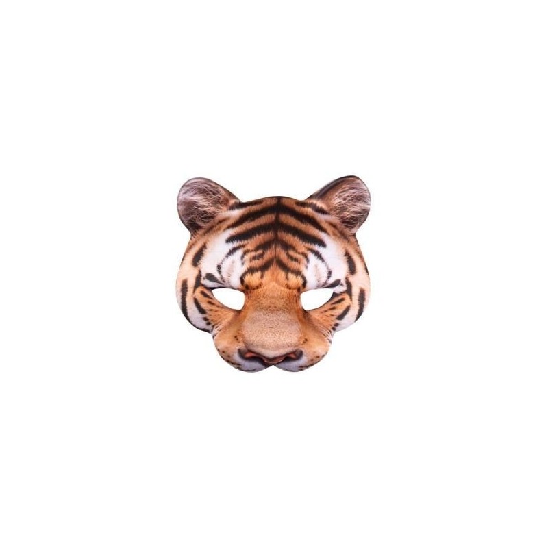 Mascara tigre media cara