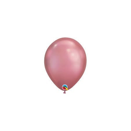 Globo Chrome Qualatex mauve 100 uds 7" 71444851572 85157