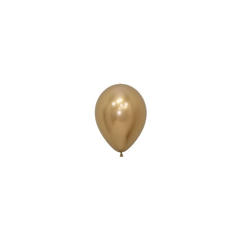 Globo Reflex Sempertex oro 12 uds de 30 cm R12