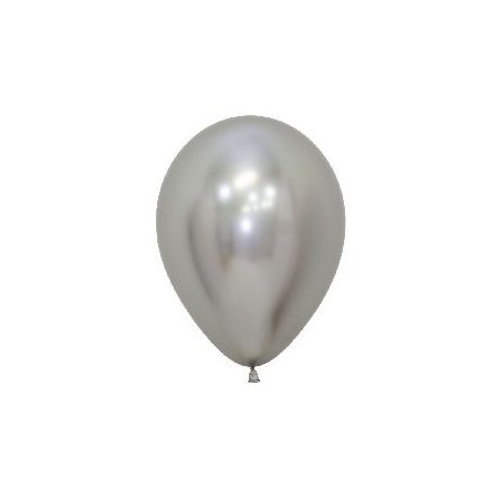 Globo Reflex Sempertex plata 50 uds de 30 cm R12 7703340169705 R12 981