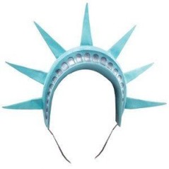Diadema estatua de la libertad la purga 8435293345385 4538