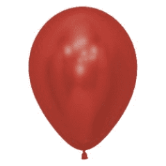 Globos cristal rojo reflex chrome 50 uds 30 cm Sempertex 7703340172309 R12 915