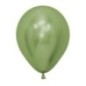 Globos Verde Lima reflex chrome 12 uds 30 cm Sempertex