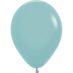 Globo aguamarina de 30 cm  serpentex bolsa 12 unidades 7703340124032 R12 037 12