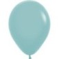 Globo aguamarina de 30 cm  serpentex bolsa 12 unidades