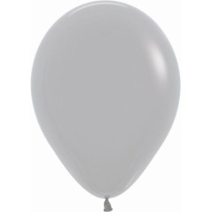 Globo gris de 30 cm 12"  Sempertex bolsa 12 uds 7703340231419 R12 081 12