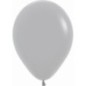 Globo gris de 30 cm 12"  Sempertex bolsa 12 uds