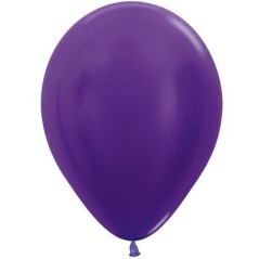 Globo violeta metalizado r5 12