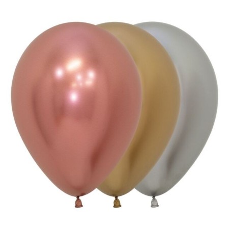Globos reflex surtidos 12 uds 30 cm sempertex 7703340170121 R12 901 12