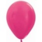 Globo Satin fucsia 100 uds sempertex 12,5 cm