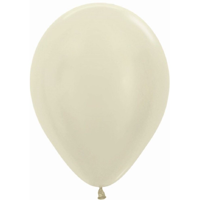 Globo Satin Marfil 100 uds R5 12,5 cm