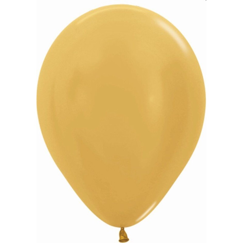 Globos Metal verde R5  12,5 cm 50 uds Sempertex