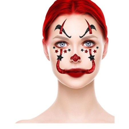 Maquillaje payaso IT glitter face 8434077158586 15858