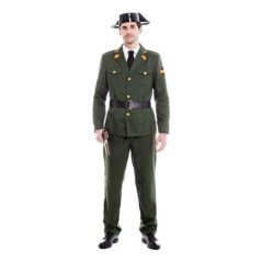 Disfraz Guardia Civil bandera españa para hombre 8433584236657 23665