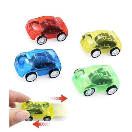 Coches con retroceso 4 uds para piñatas 8433584594801 59480