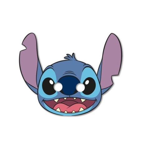 Mascaras Stitch y Angel carton 6 uds 5201184975619 97561