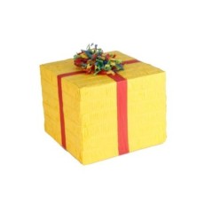 Piñata caja regalo cumpleaños 25x20x24