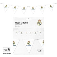 Banderin triangular Real Madrid oficial 8447196212235 RM21223EF