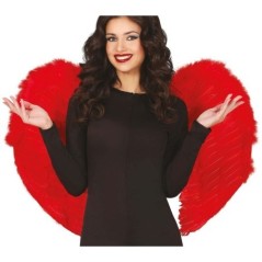 Alas rojas plumas 80x55 cm demonio 8434077163924 16392