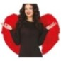 Alas rojas plumas 80x55 cm demonio
