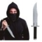 Cuchillo con sierra 33 cm realista