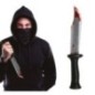Cuchillo con sangre liquida 34 cm halloween