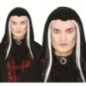 Peluca vampiro dracula larga lisa