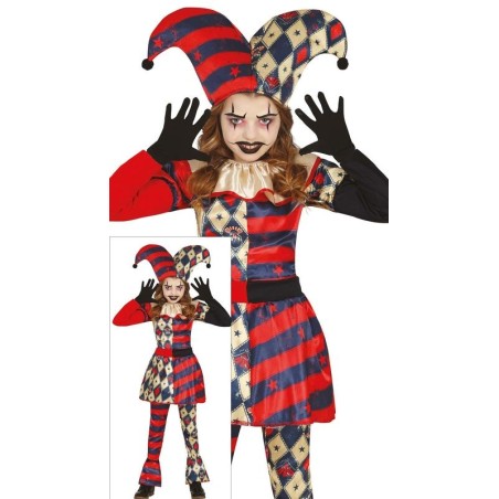 Disfraz arlequin diamante para niña tallas 8434077781142 78114