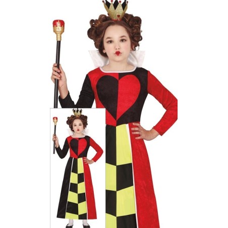 Disfraz reina de corazones infantil tallas 8434077784495 78449