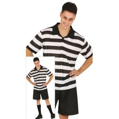 Disfraz niño rayas negras Pugsley addams 8434077888339 88833