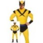 Disfraz lobo amarillo Lobezno tallas