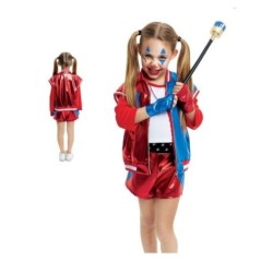 Disfraz arlequina Harley Quinn niña tallas 8433584250943 25094