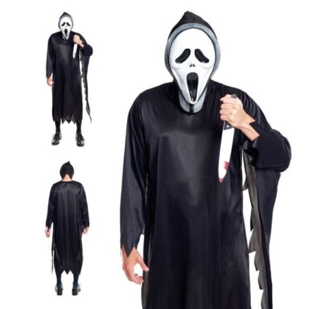 Disfraz asesino Scream adulto tallas 8433584258369 25836