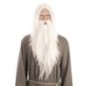 Peluca y barba mago blanco Saruman