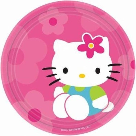 Platos Hello Kitty 8 uds de 18 cm 48419875864 992513