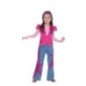 Disfraz pop stars años 70 80 cantante infantil talla 5-6 años