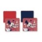 Braga cuello minnie mouse invierno + careta carton roja