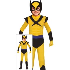 Disfraz lobo amarillo lobezno infantil tallas -Tus disfraces